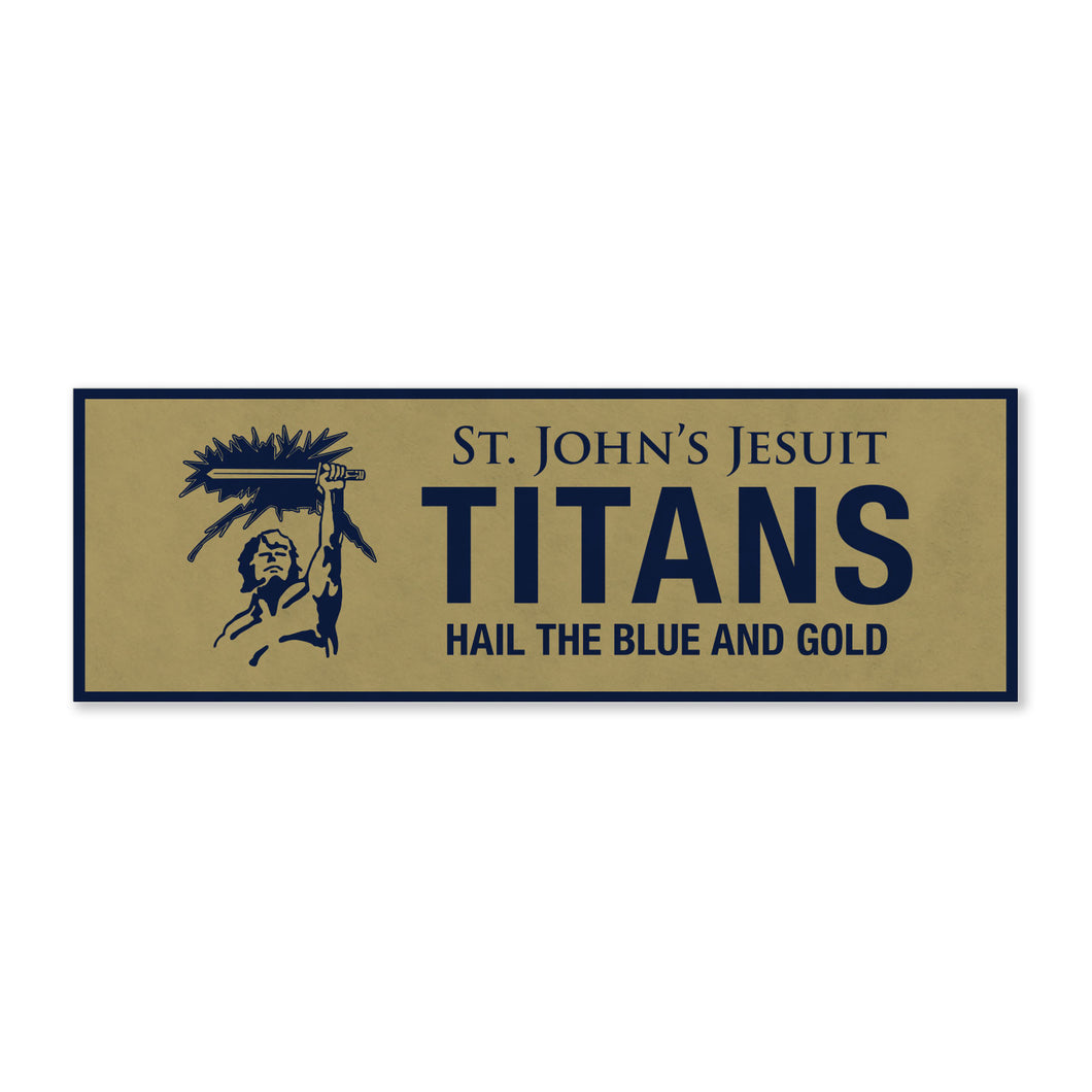 SJJ Hail the Blue and Gold Banner