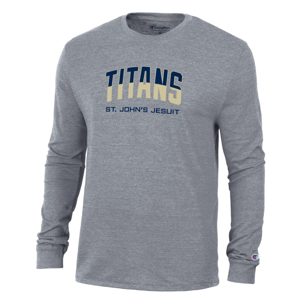 ChampionTri-Blend Long Sleeve Tee