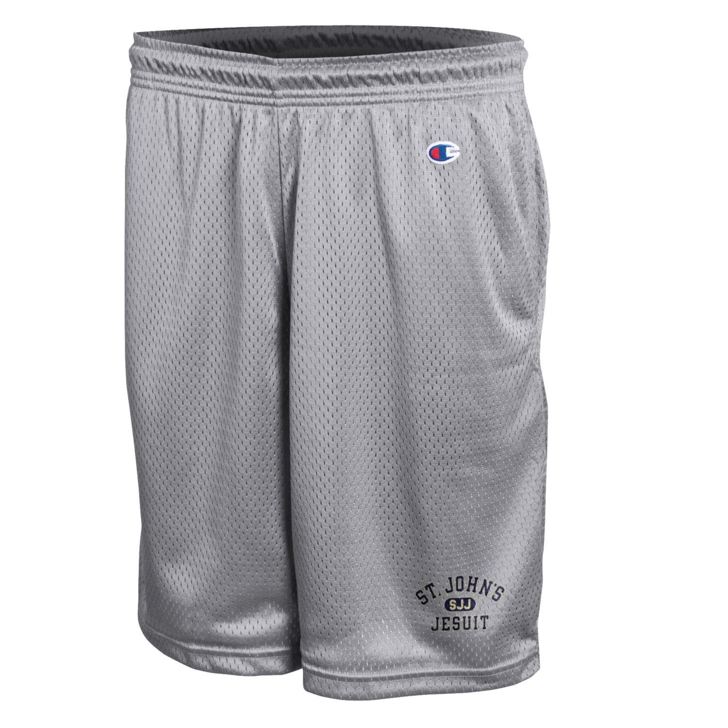 Champion white mesh shorts hotsell